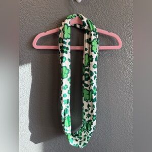 Clover Shamrock St. Patrick’s Day Theme Loop Scarf